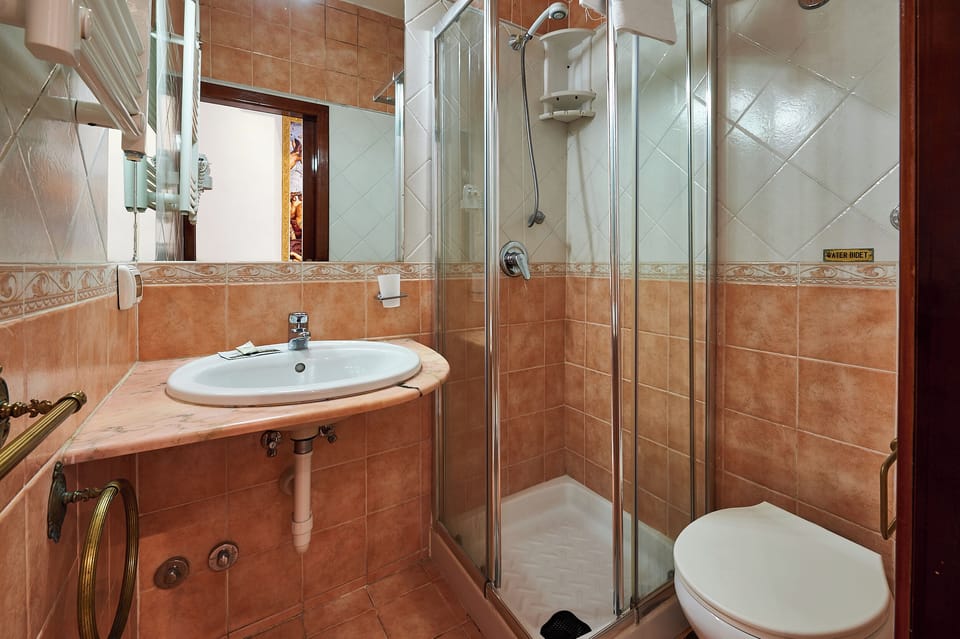 Standard Double Room | Bathroom | Shower, free toiletries, hair dryer, soap