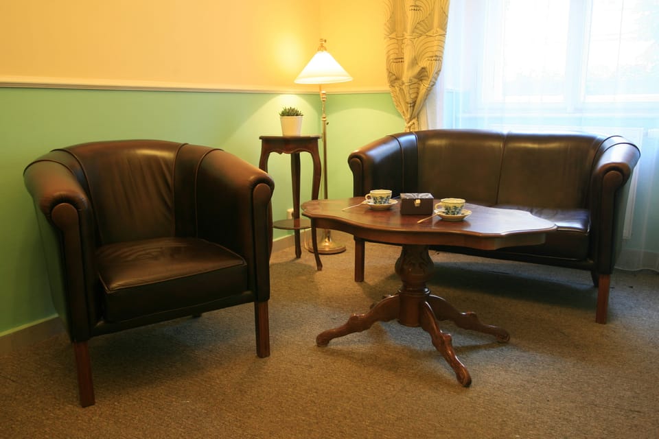 Lobby sitting area