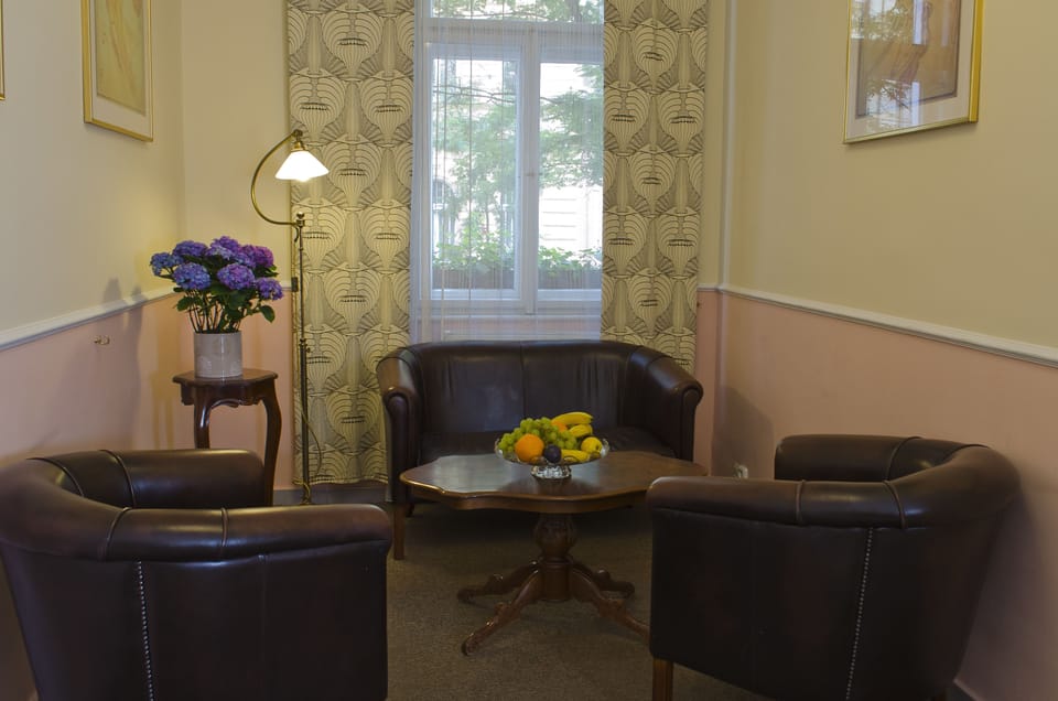 Lobby sitting area