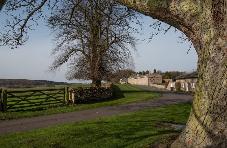 Capheaton - the charming village of Capheaton, surrounded by rolling fields