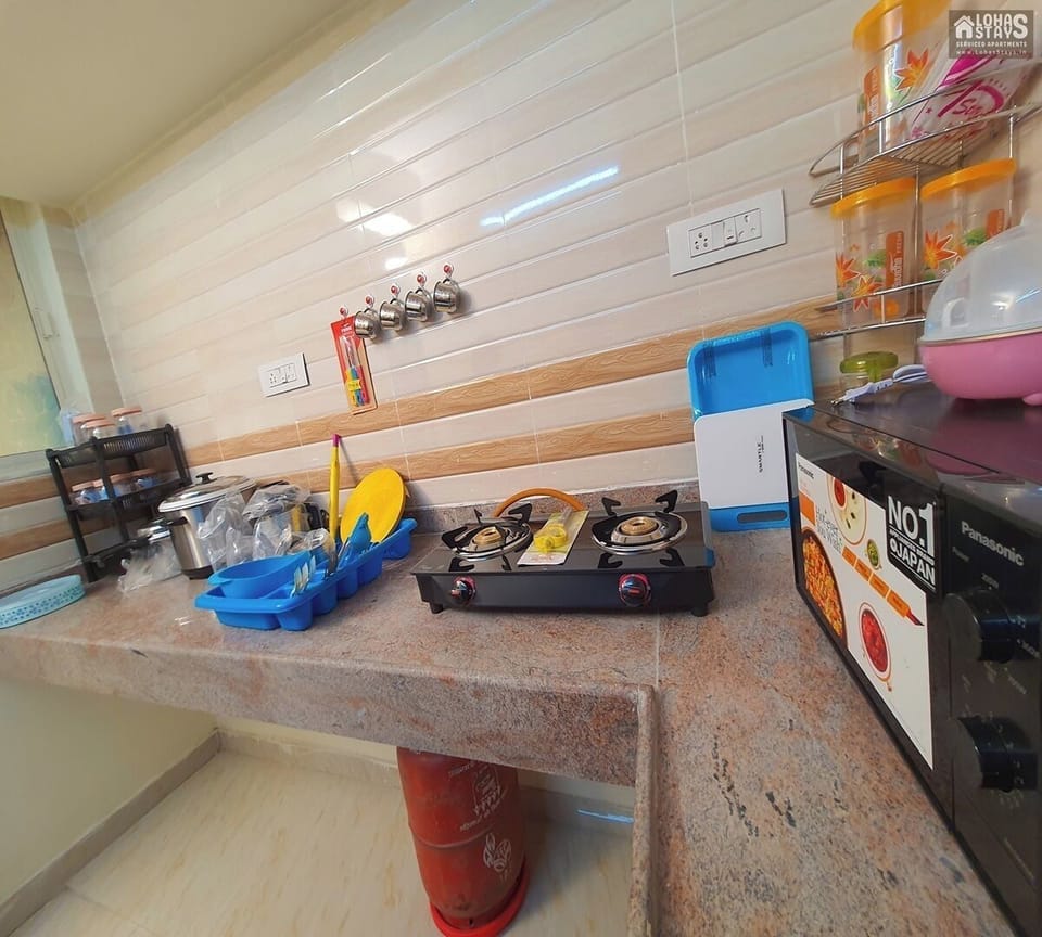Deluxe 2Bhk | Private kitchen