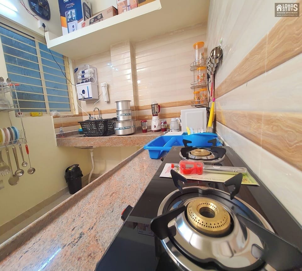 Deluxe 2Bhk | Private kitchen