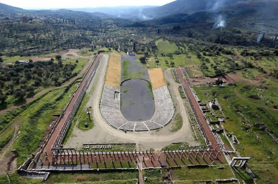 A stunning aerial view reveals the scale and beauty of this historic sanctuary. 15min drive
