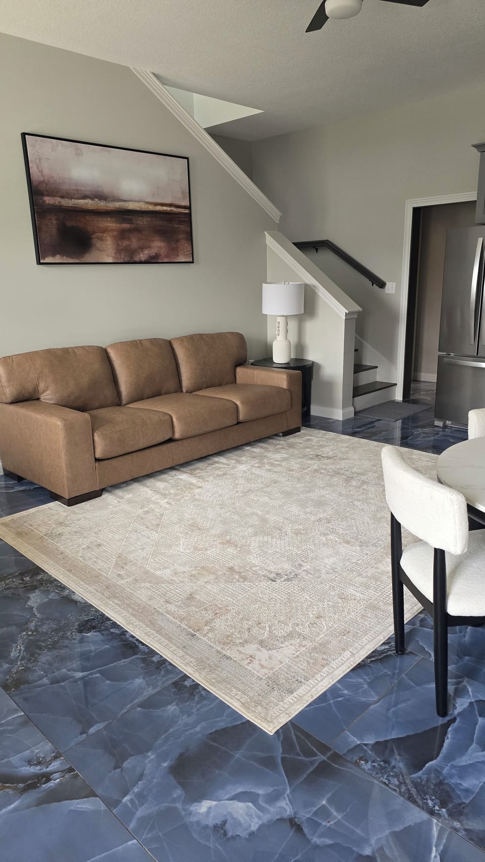 Living area off main entry