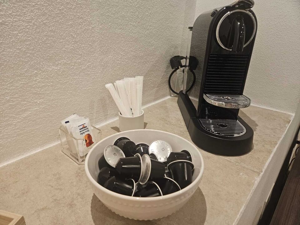 Studio, 1 Double Bed with Sofa bed, Balcony, Partial Sea View | Coffee and/or coffee maker
