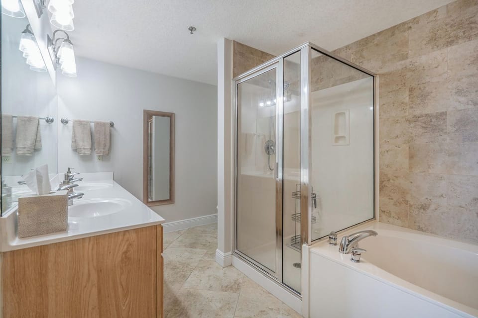 Master bathroom