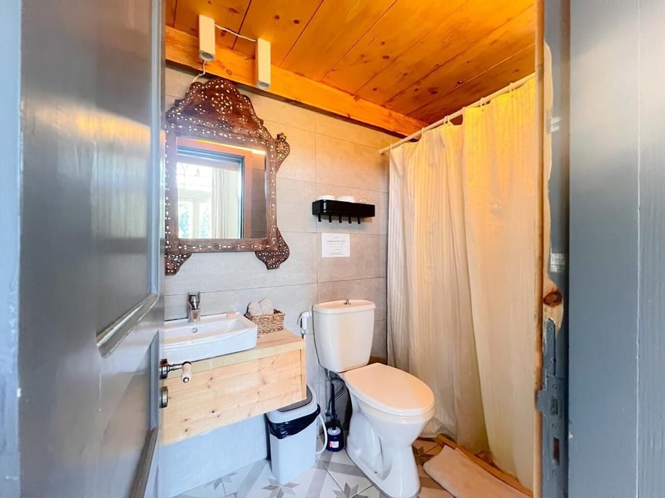 Little Cactus | Bathroom | Shower, hair dryer, towels, soap