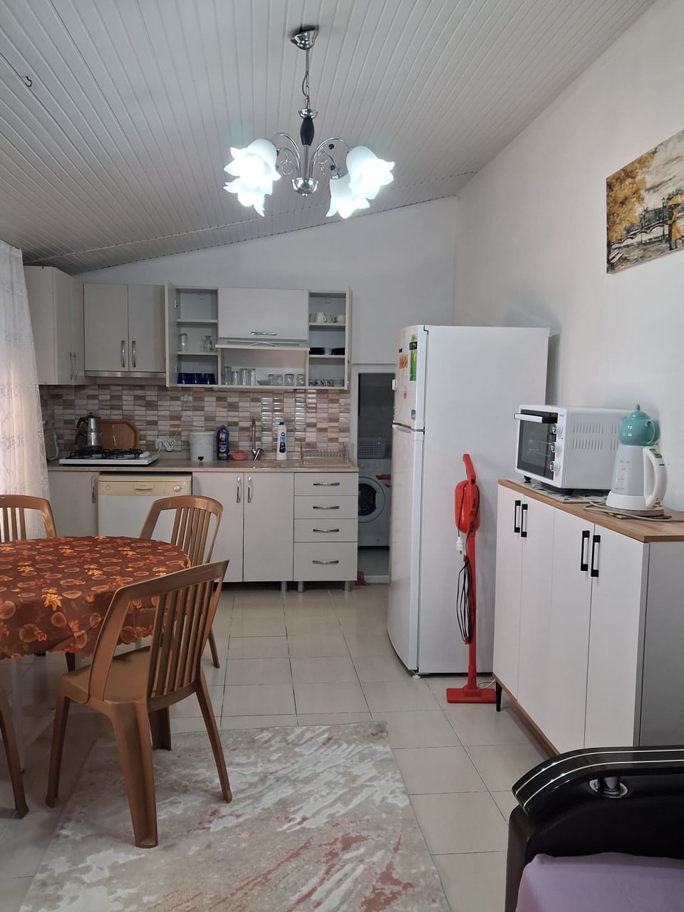 Comfort Quadruple Room, Multiple Beds, Patio, Garden View | Laptop workspace, blackout drapes, iron/ironing board, free WiFi