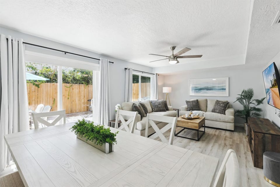 Bright open concept living area