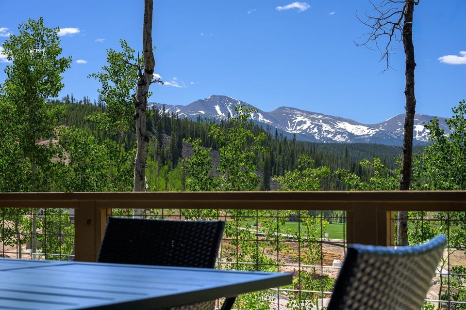 Mountains Views from Private Deck