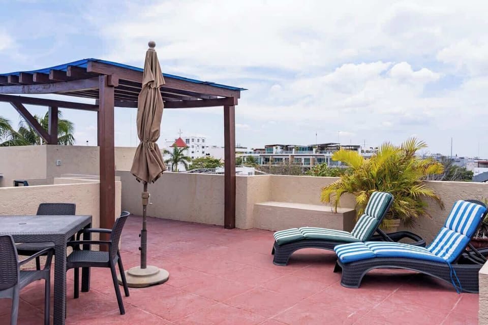 Rooftop terrace - shared common area