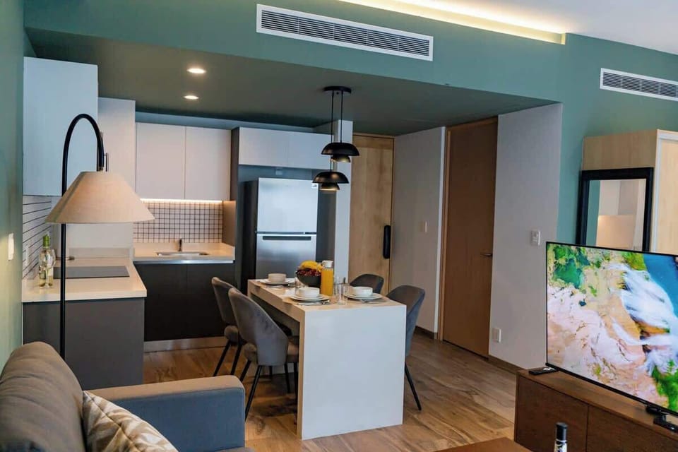 Equipped kitchenette