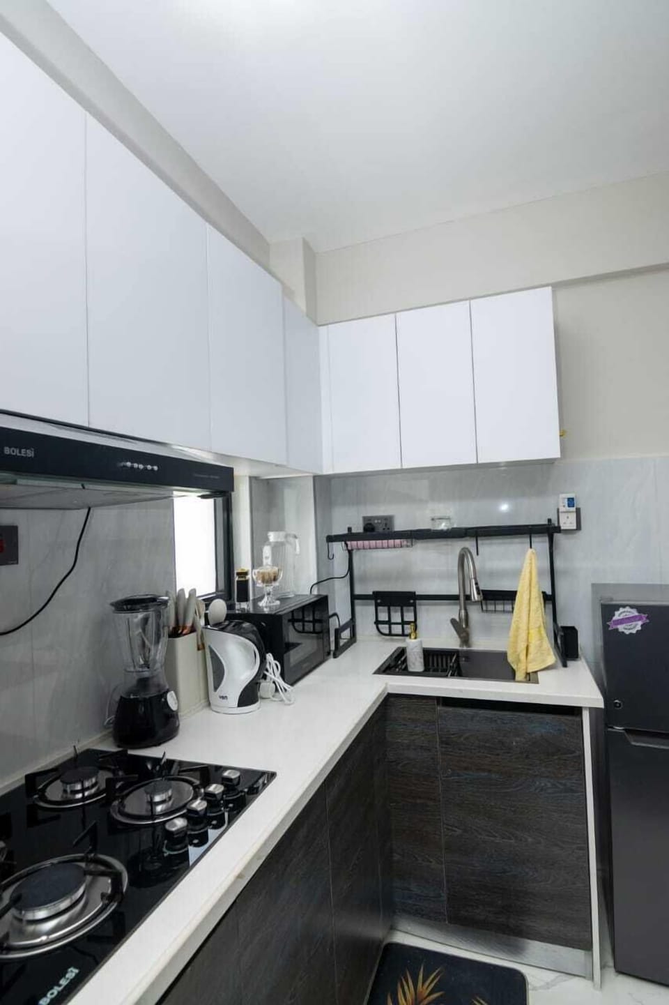 Comfort Apartment, Partial Sea View | Private kitchen