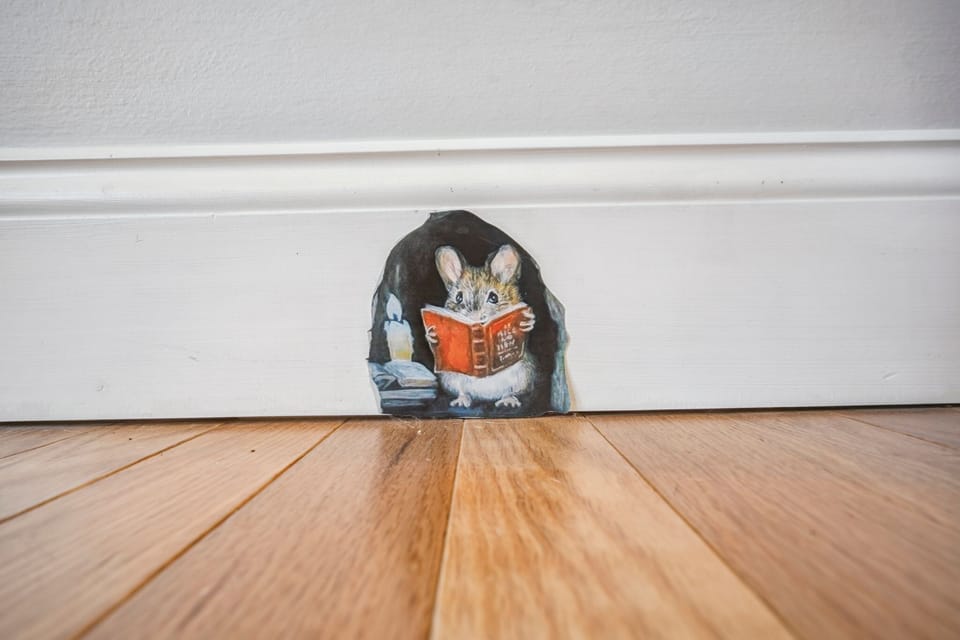 Storytime in this bedroom can't get any better :)