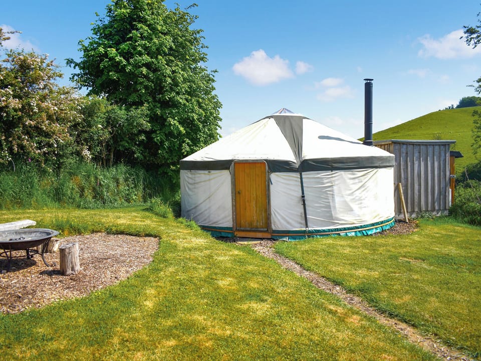 Exterior | Pippin Yurt - Walnut Farm, Beaminster