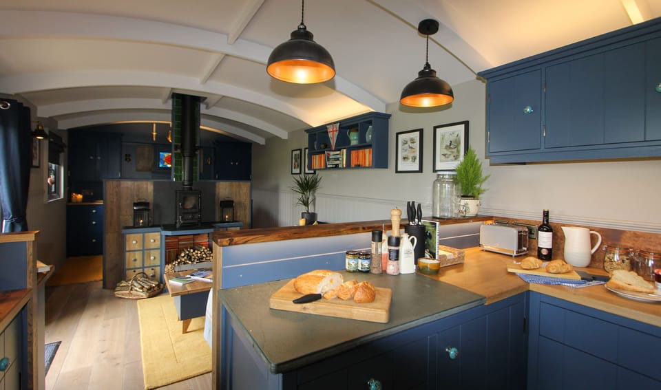Romantic places to stay in Norfolk with an open plan living area