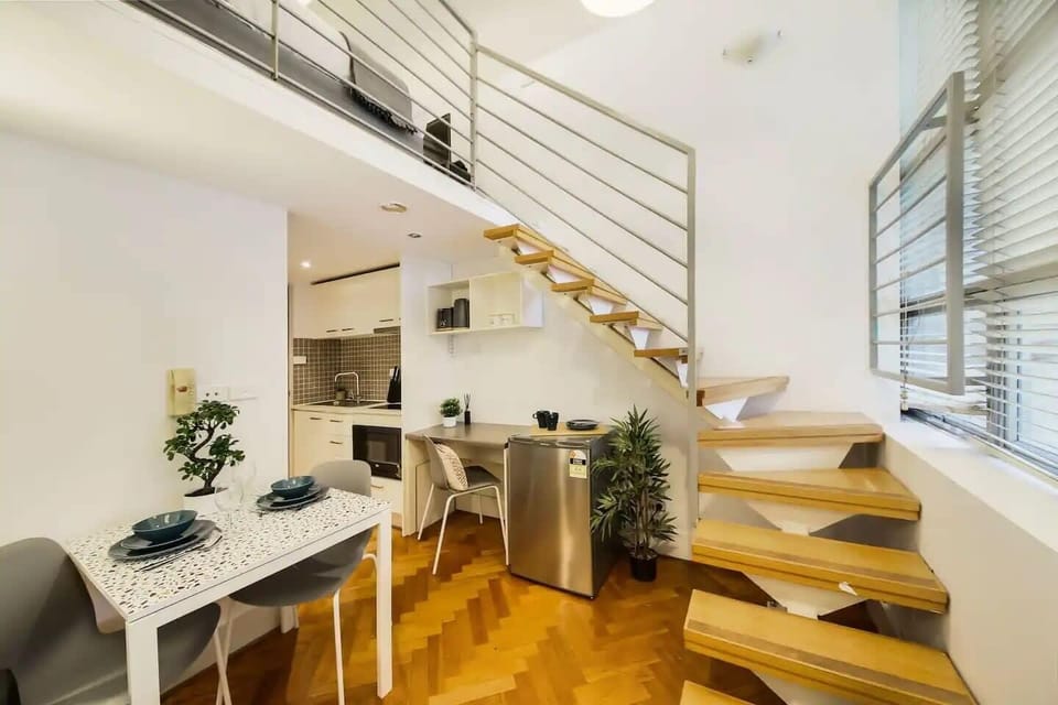 The dining, kitchen & study