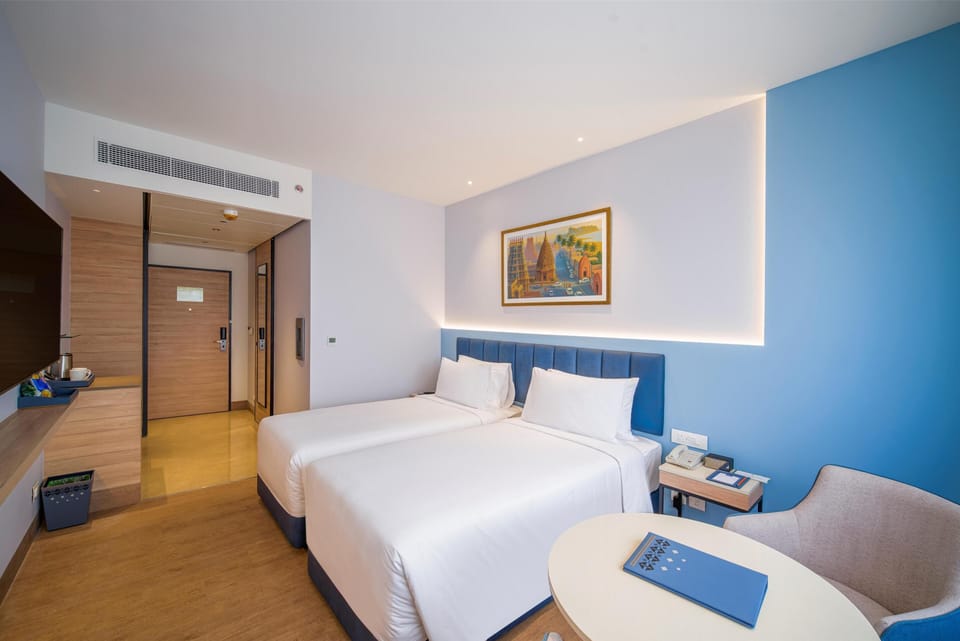 Blackout drapes, soundproofing, iron/ironing board, free WiFi