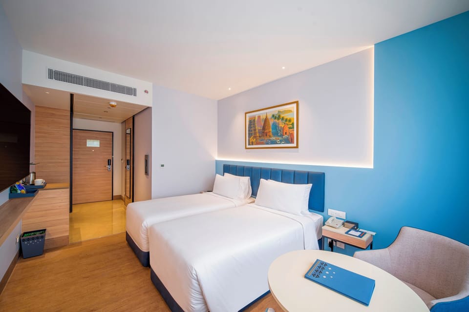 Blackout drapes, soundproofing, iron/ironing board, free WiFi