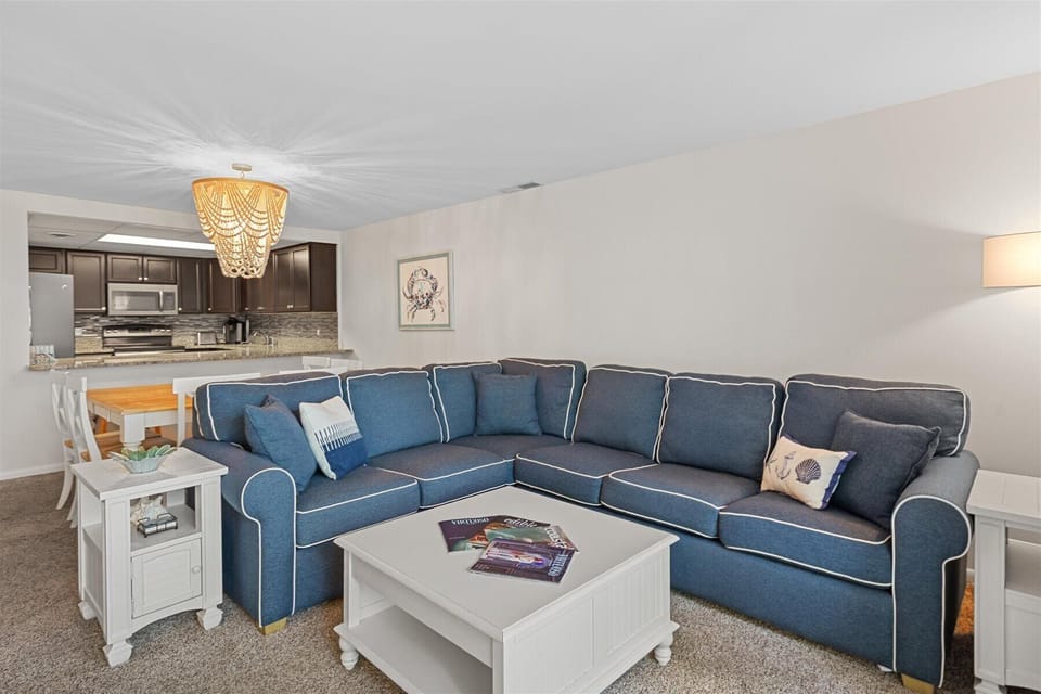 Plenty of room for the whole Family on this cozy couch!