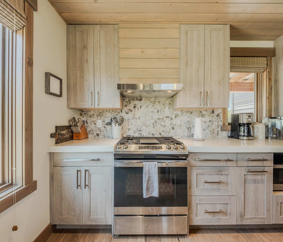 Fully equipped kitchen