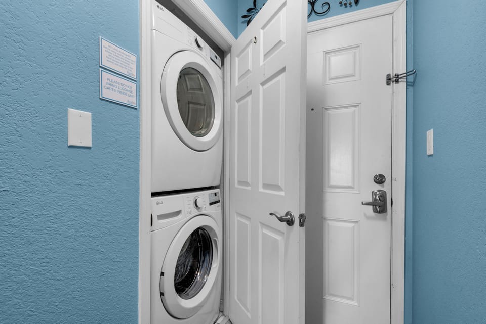 Washer and dryer