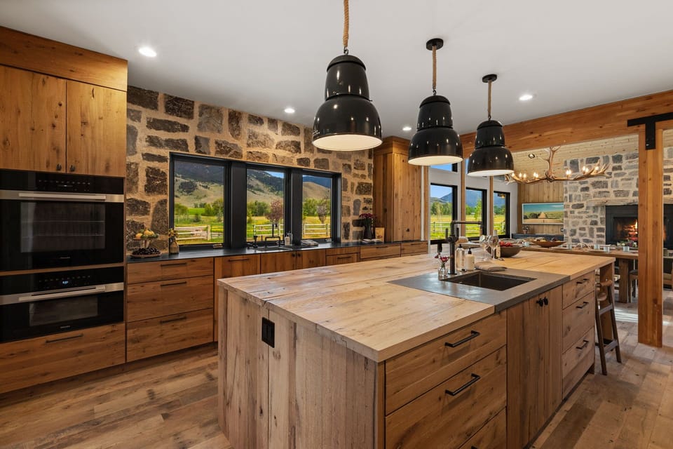Luxury, chefs kitchen with every amentity you can imagine for your meals in - whether you cook yourself or have them catered.
