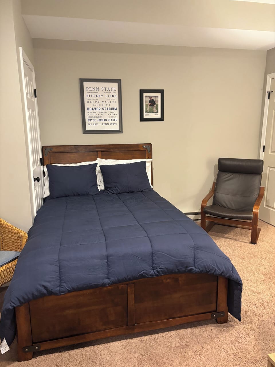 Queen bed