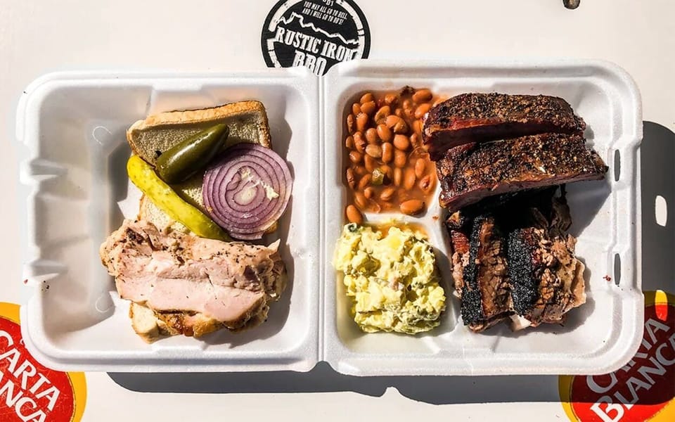 If you're craving BBQ, Check out Rustic Iron BBQ in Terlingua.