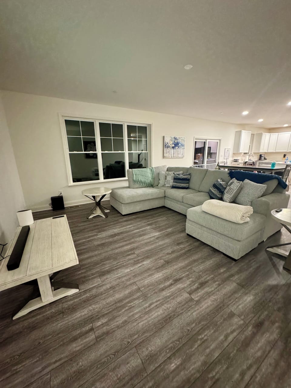 Open floor- family room