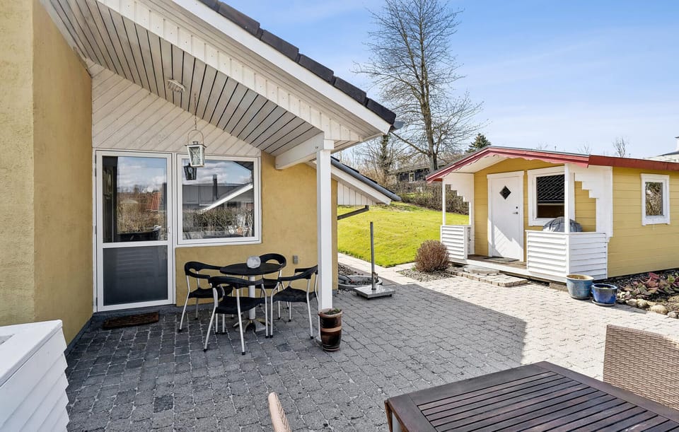 outside