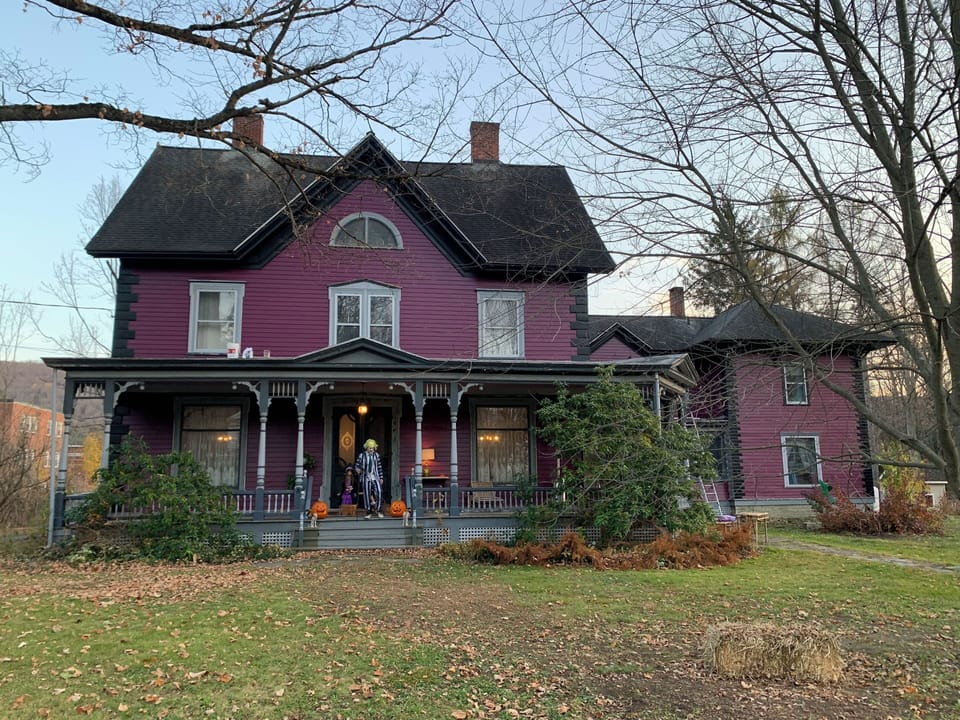 Originally the "John Trickey House", the home was completed in January of 1876.