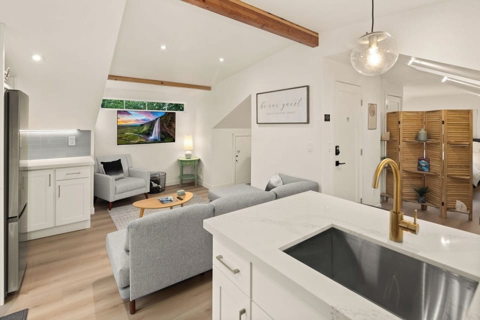 Contemporary comfort meets everyday convenience in this inviting living area