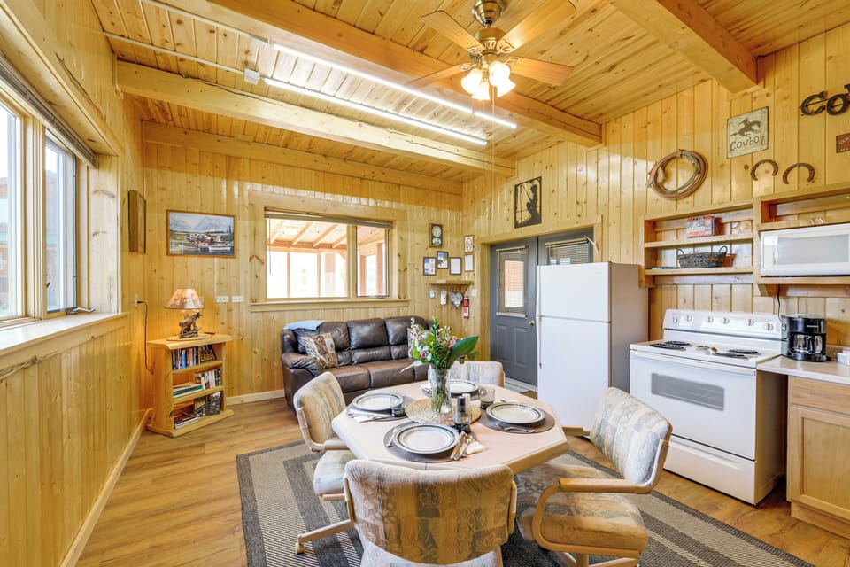 Studio | Dining Area & Kitchen | Drip Coffee Maker
