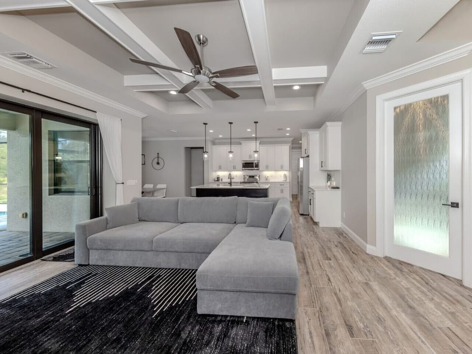 Open concept living room