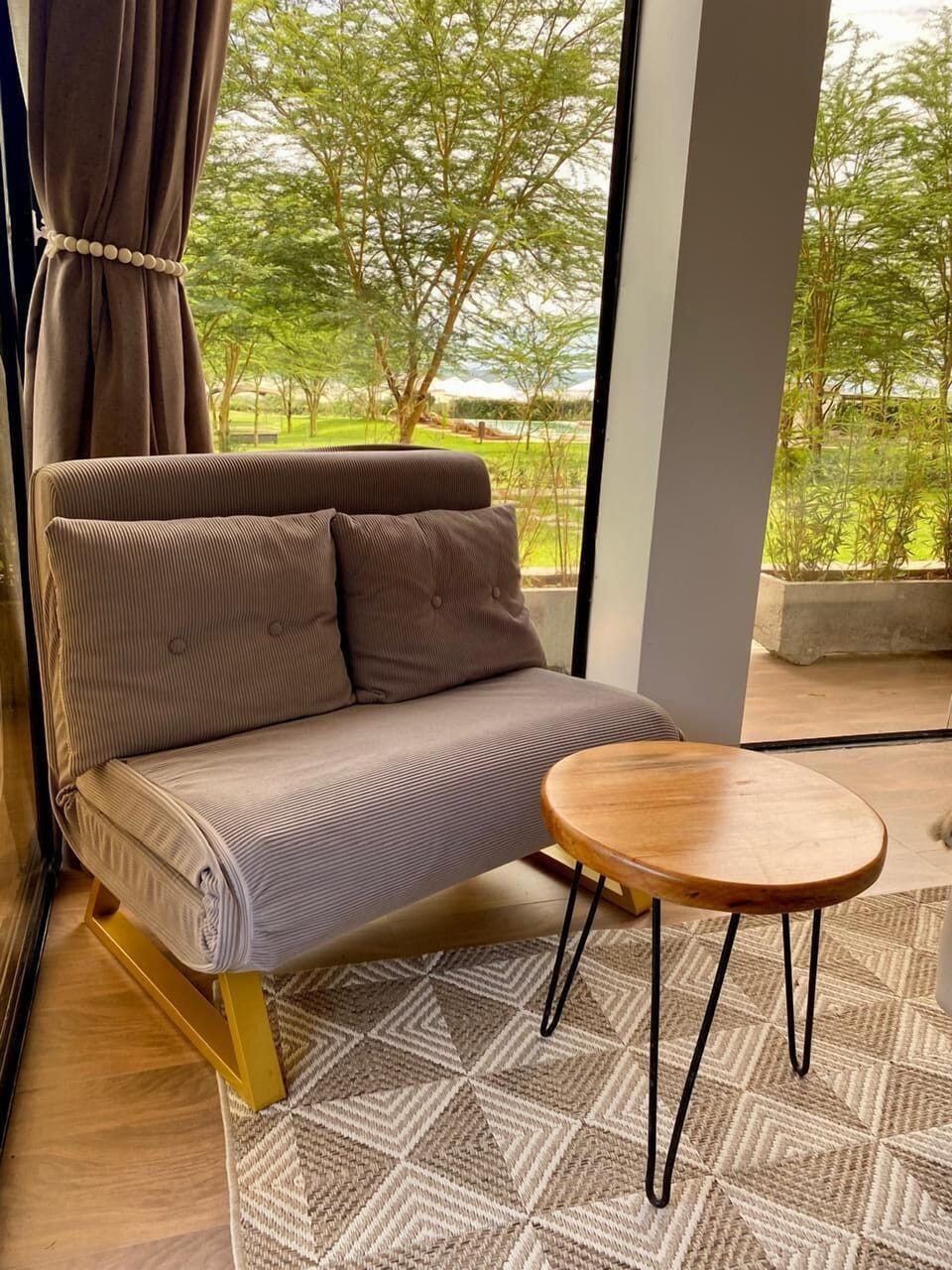 Double Room, Balcony, Garden View | In-room safe, blackout drapes, free WiFi
