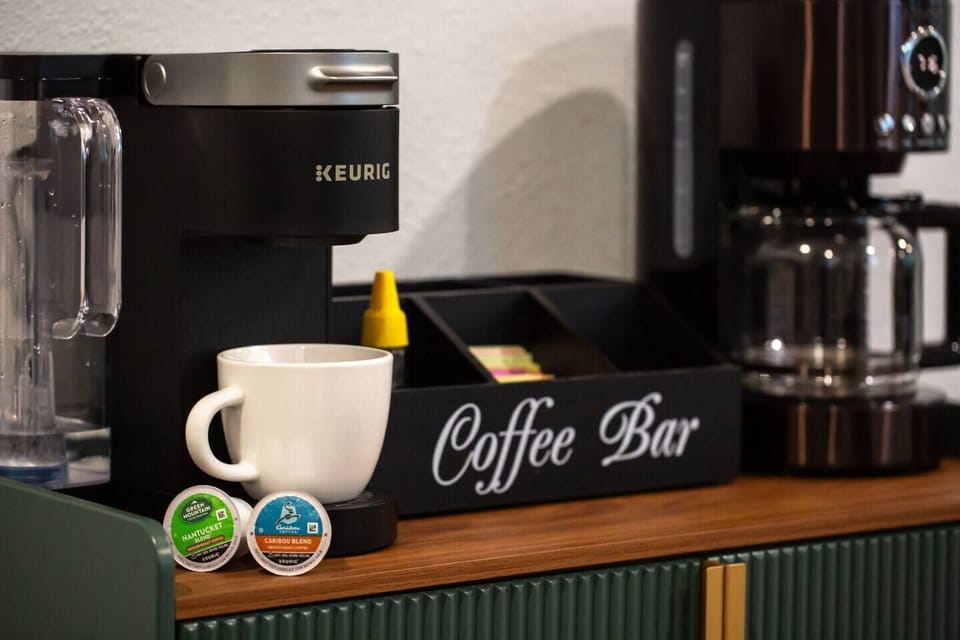 Coffee Corner: Brew your favorite blends and start your San Antonio adventure right!