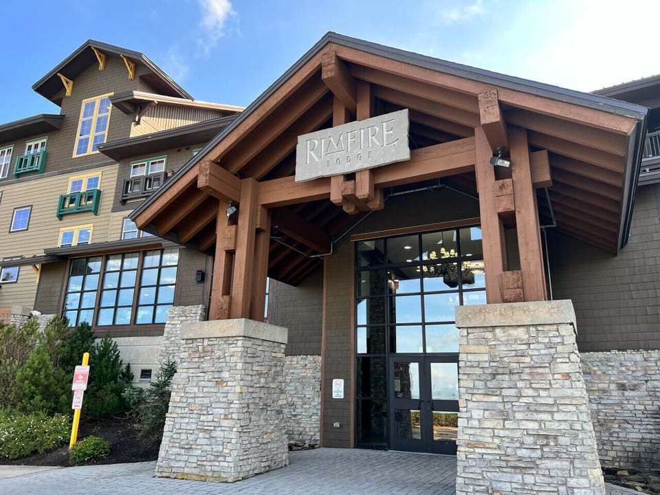 Front Entrance to Rimfire Lodge