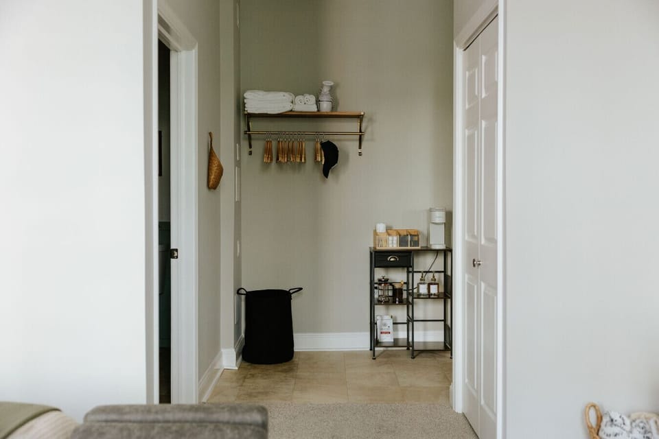 A place for your things!