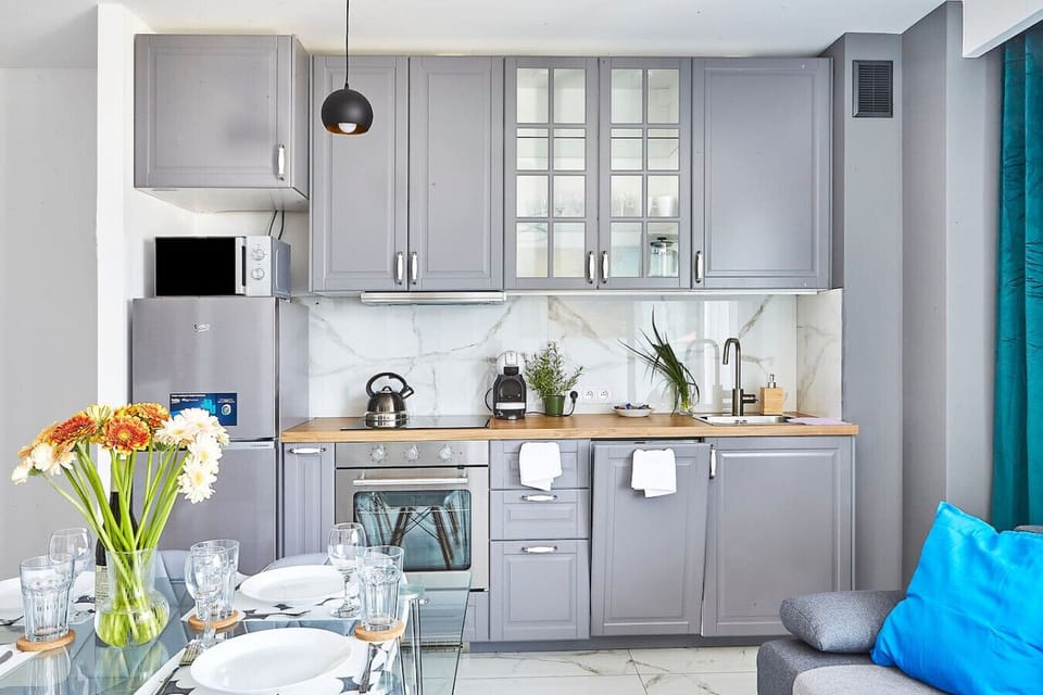 Fully-equipped kitchen - book now with Rentujemy.com