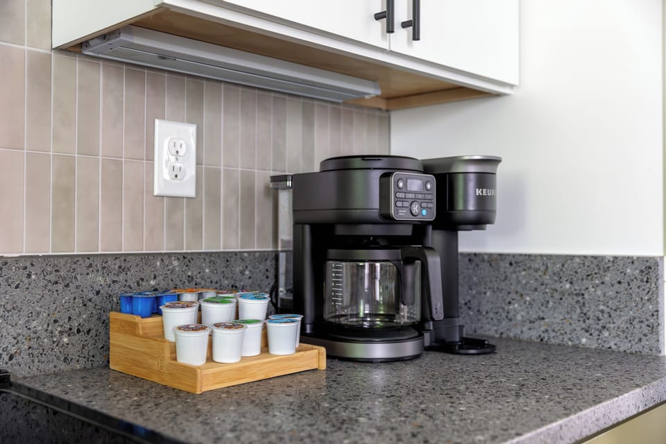 Coffee Bar: Singles, Whole Pot & French Press Options for Your Morning Joe