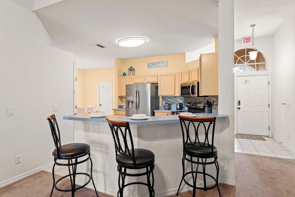 House, Multiple Beds, Pool Access, Pool View (Poolside At Calabay) | Private kitchen | Fridge, microwave, oven, dishwasher