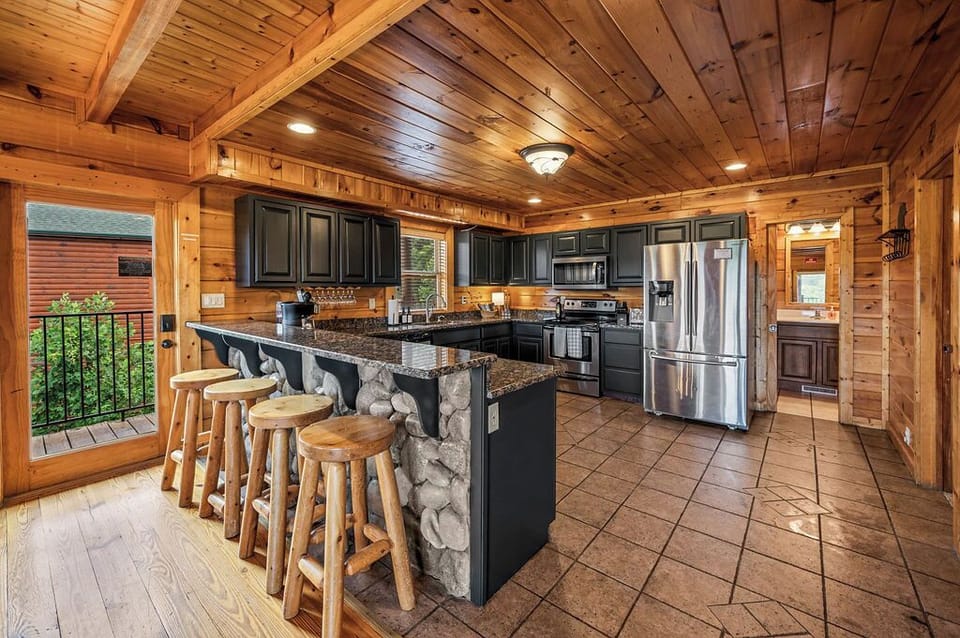 A modern kitchen designed for both functionality and comfort