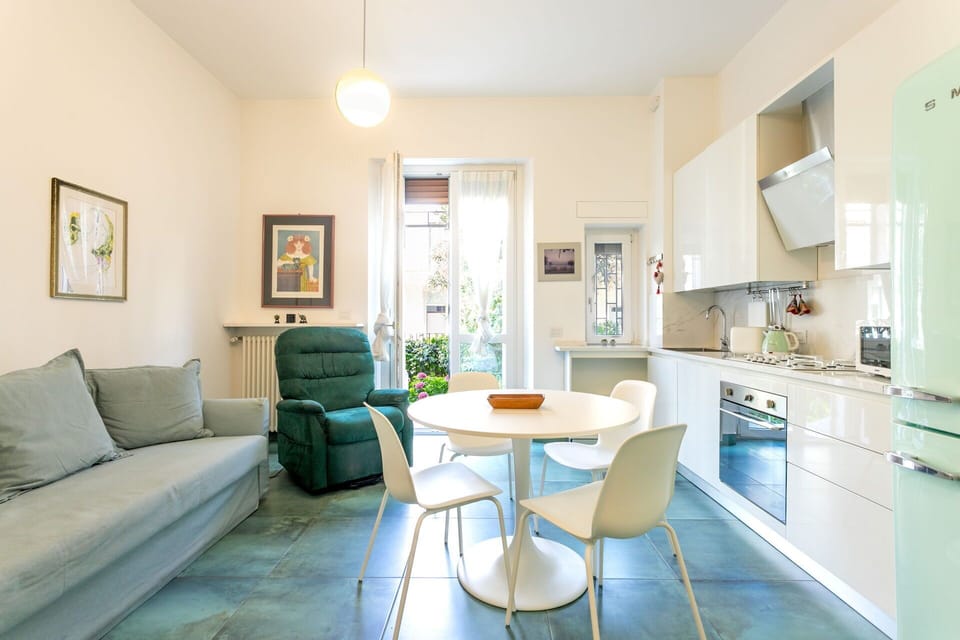 Kitchen, Living Room