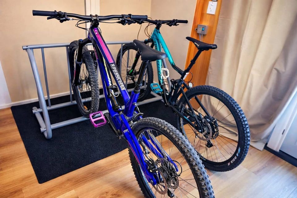 Bike storage, to keep your bikes safe.