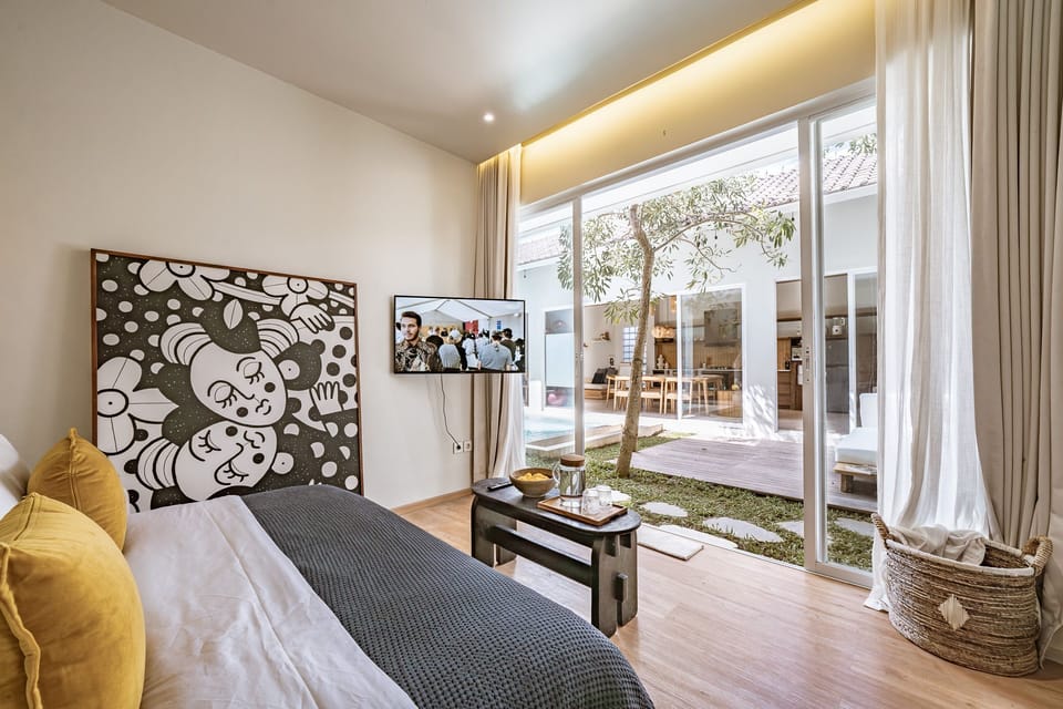 Comfort Villa, 4 Bedrooms, Patio, Pool View | Egyptian cotton sheets, premium bedding, in-room safe, desk