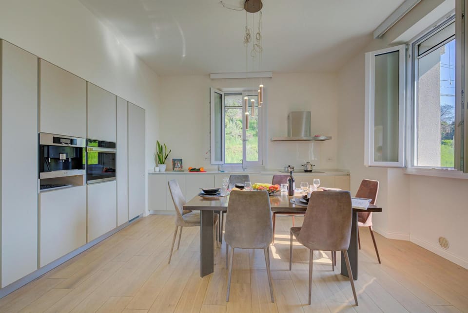 Kitchen and dining area