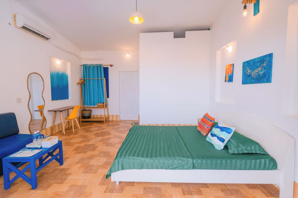 Comfort Double Room, Patio, Sea View | Individually decorated, individually furnished, desk, laptop workspace