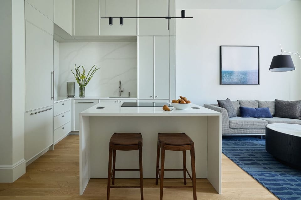 Loft, 2 Bedrooms | Private kitchen | Fridge, microwave, oven, stovetop