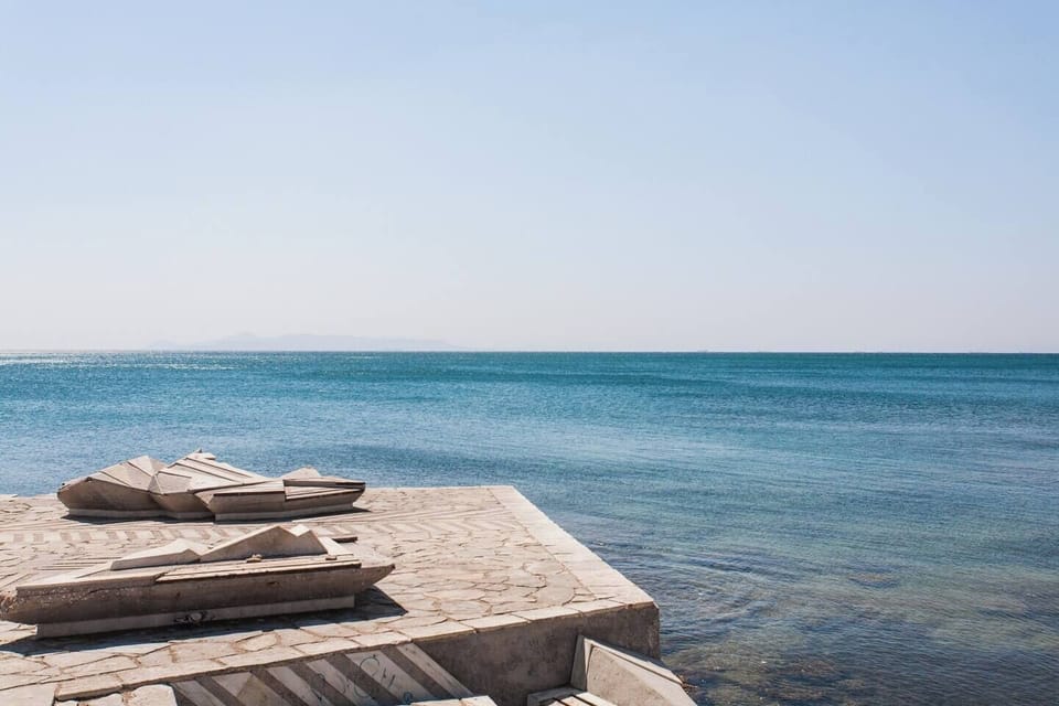 Nearby beach